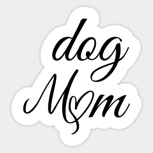 Dog Mom Sticker